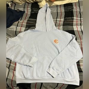 Eric Emanuel hoodie sky blue size xl